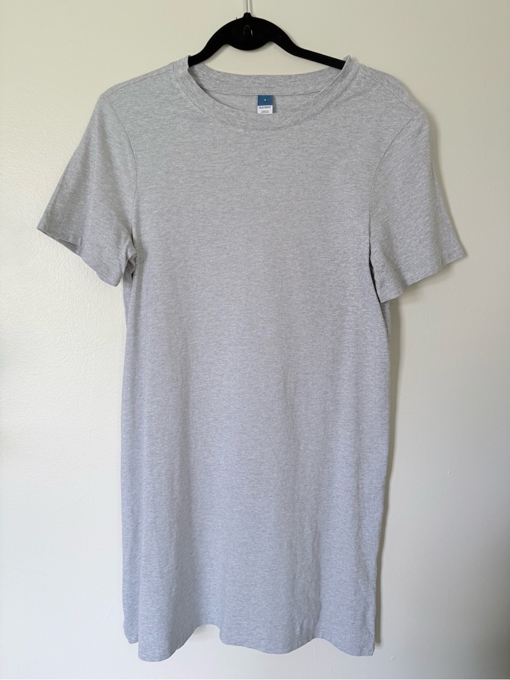 Old Navy Gray Mini T-Shirt Dress Size Small